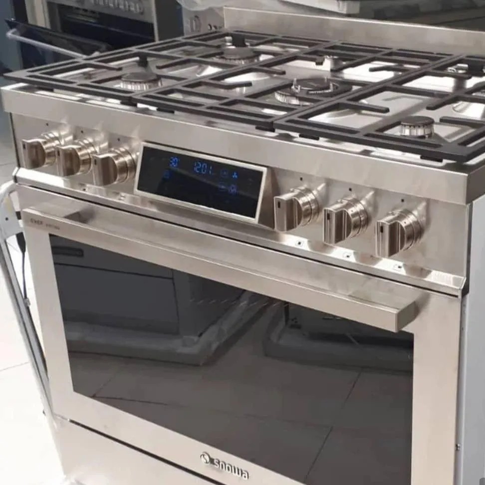 اجاق گاز اسنوا سری شف Snowa SGC5-7111N تمام استیل با ارسال رایگان 