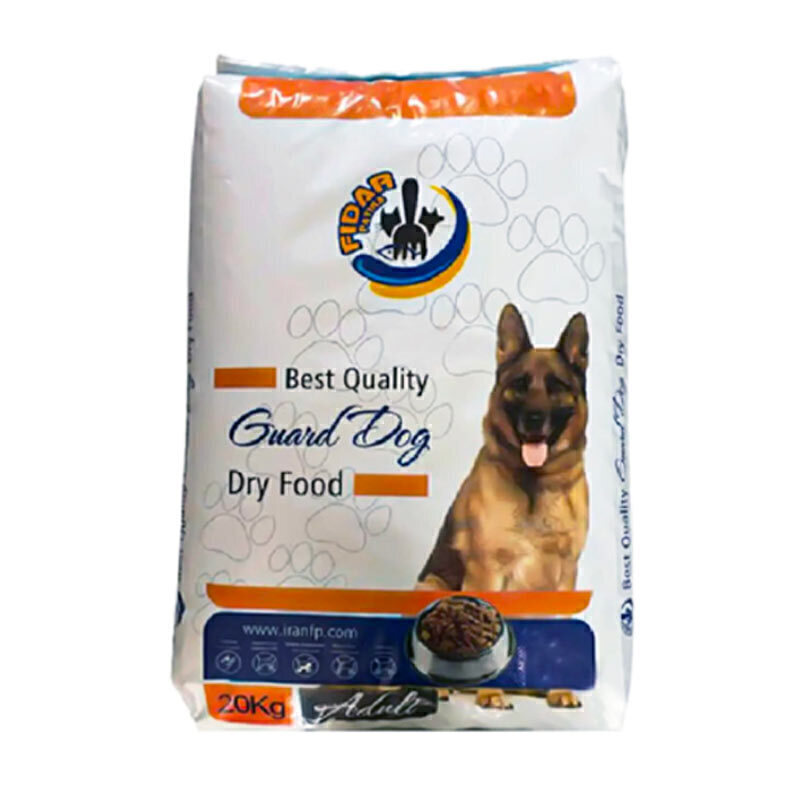 غذای خشک سگ بالغ فیدار پاتیرا Guard Dog وزن 20 کیلوگرم تحویل فوری