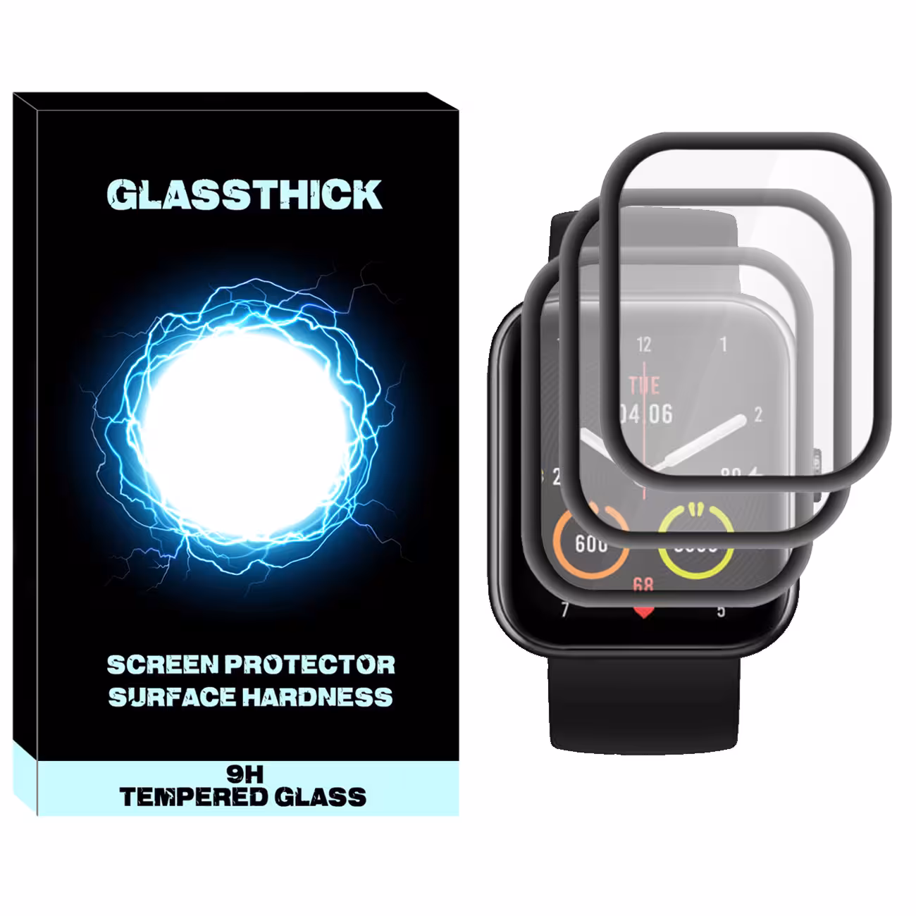 محافظ صفحه نمایش نانو گلستیک مدل NGL مناسب برای ساعت هوشمند شیائومی Maimo Watch WT2105 بسته سه عددی