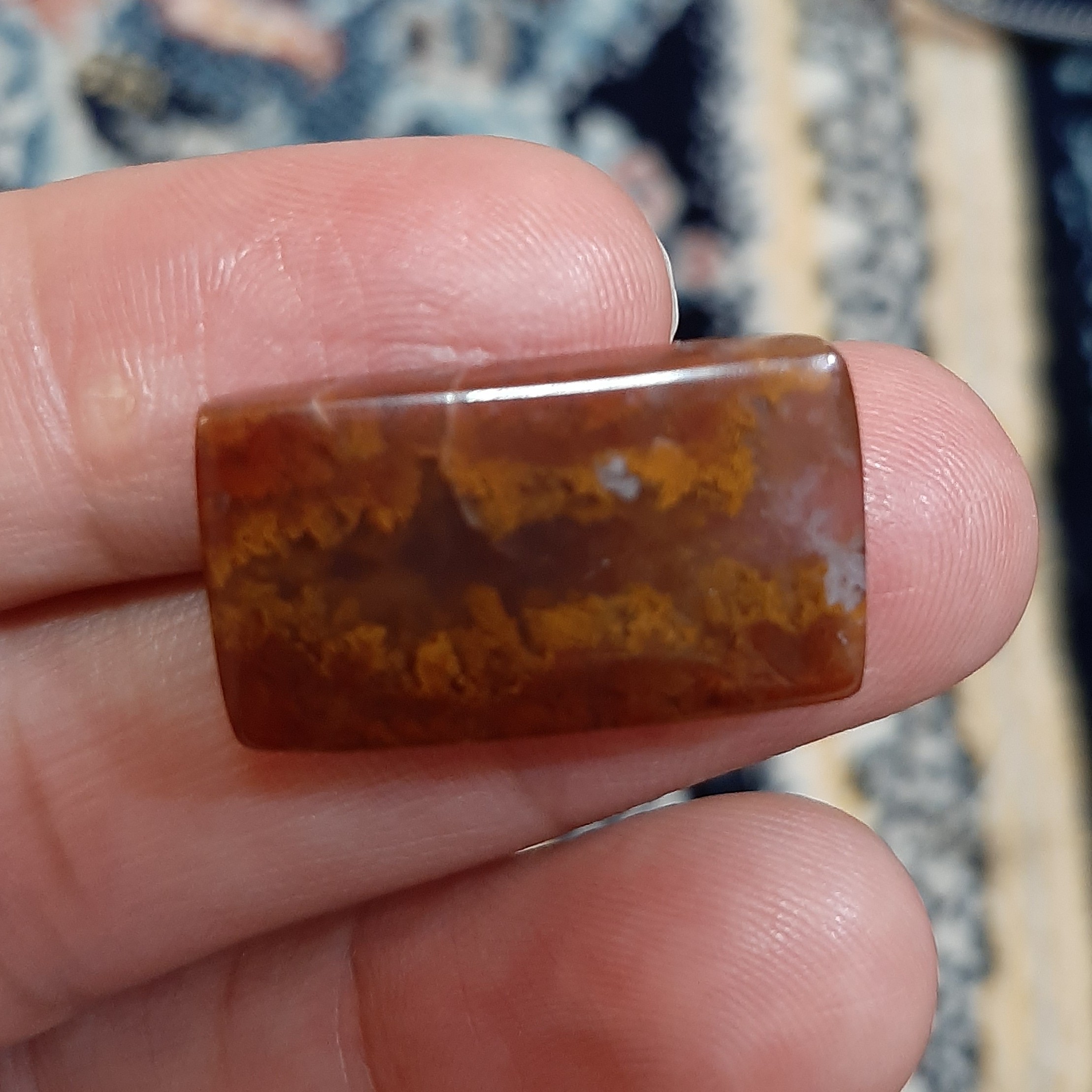 نگین سنگ شجر شعله ای