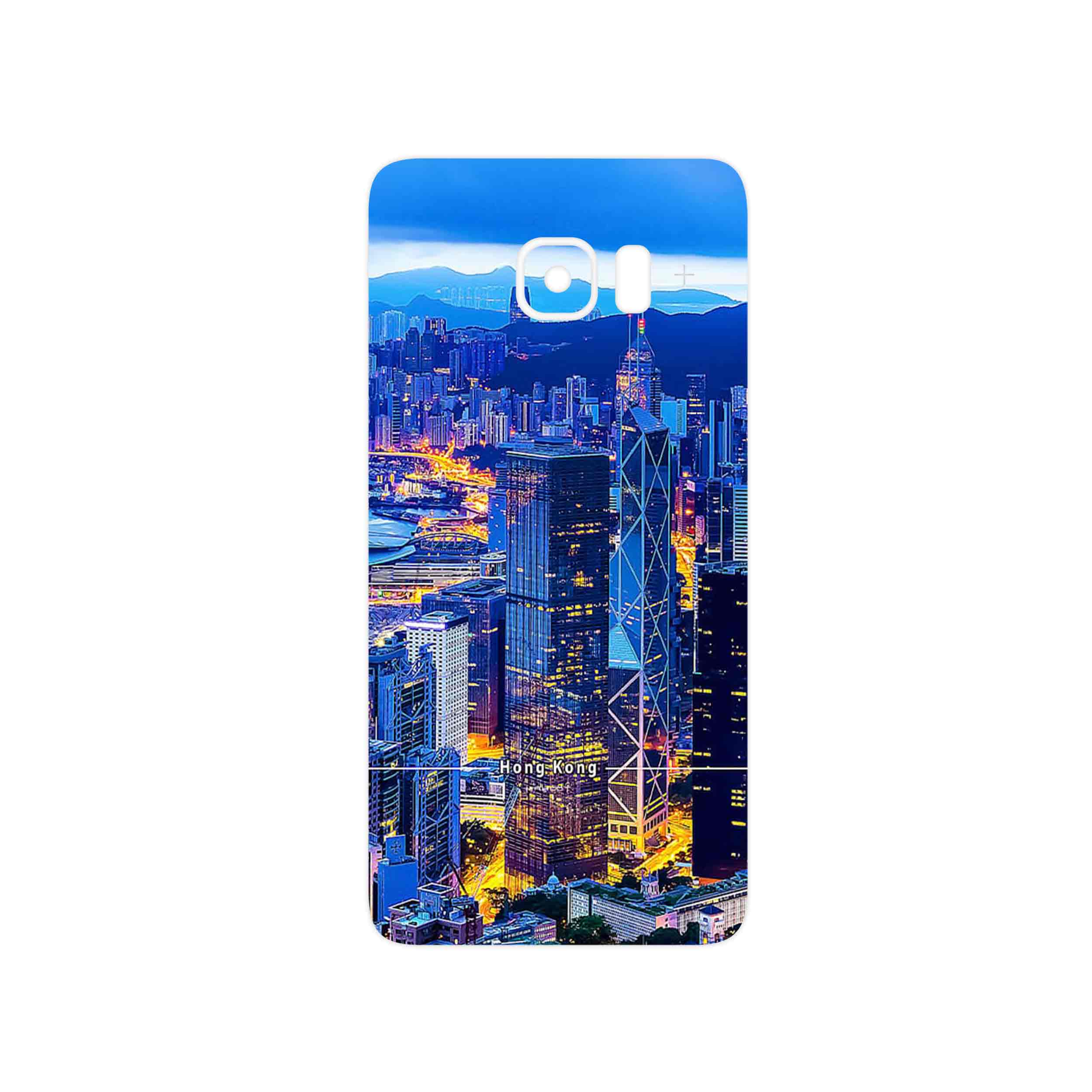 برچسب پوششی ماهوت مدل Hong Kong City مناسب برای گوشی موبایل سامسونگ Galaxy S6 Edge Plus