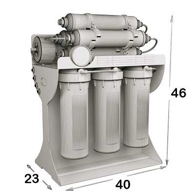 دستگاه تصفیه کننده آب اس اس وی مدل UltraPro X830 به همراه فیلتر بسته 4 عددی