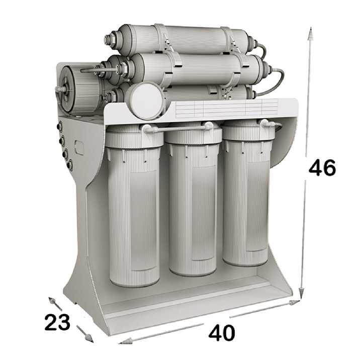 دستگاه تصفیه کننده آب اس اس وی مدل UltraPro X830 به همراه فیلتر بسته 4 عددی