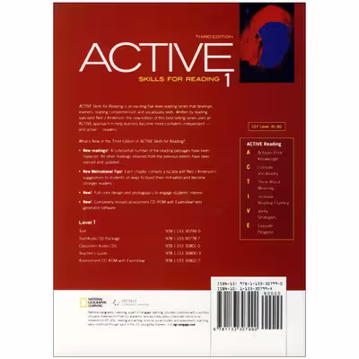 کتاب ACTIVE Skills for Reading 1 3rd Edition اثر Neil J. Anderson انتشارات اف تي پرس