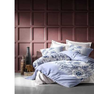 سرویس ملحفه کاتن باکس مدل Alissa دو نفره 6 تکه