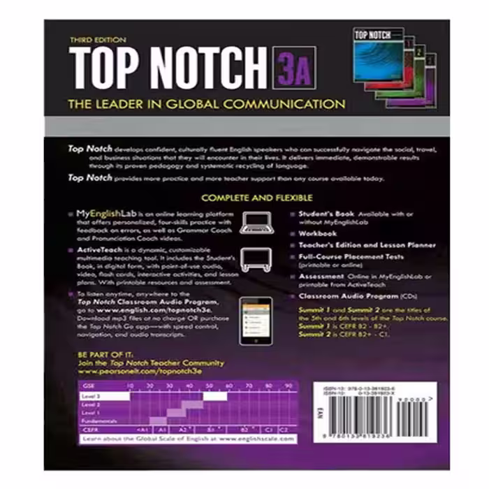 کتاب Top Notch 3 اثر Joan Saslow And Allen Ascher انتشارات الوندپویان دو جلدی