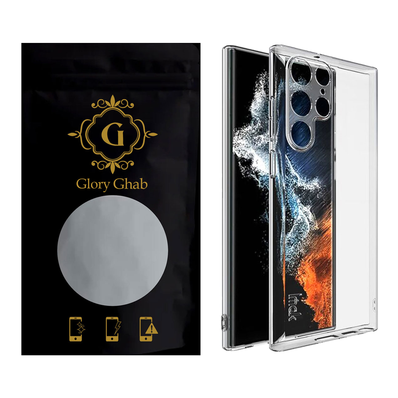 کاور گلوری قاب مدل SPC مناسب برای گوشی موبایل سامسونگ Galaxy S22 Ultra 5G