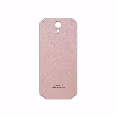 برچسب پوششی ماهوت مدل Rose Gold Leather مناسب برای گوشی موبایل اچ تی سی Desire 620