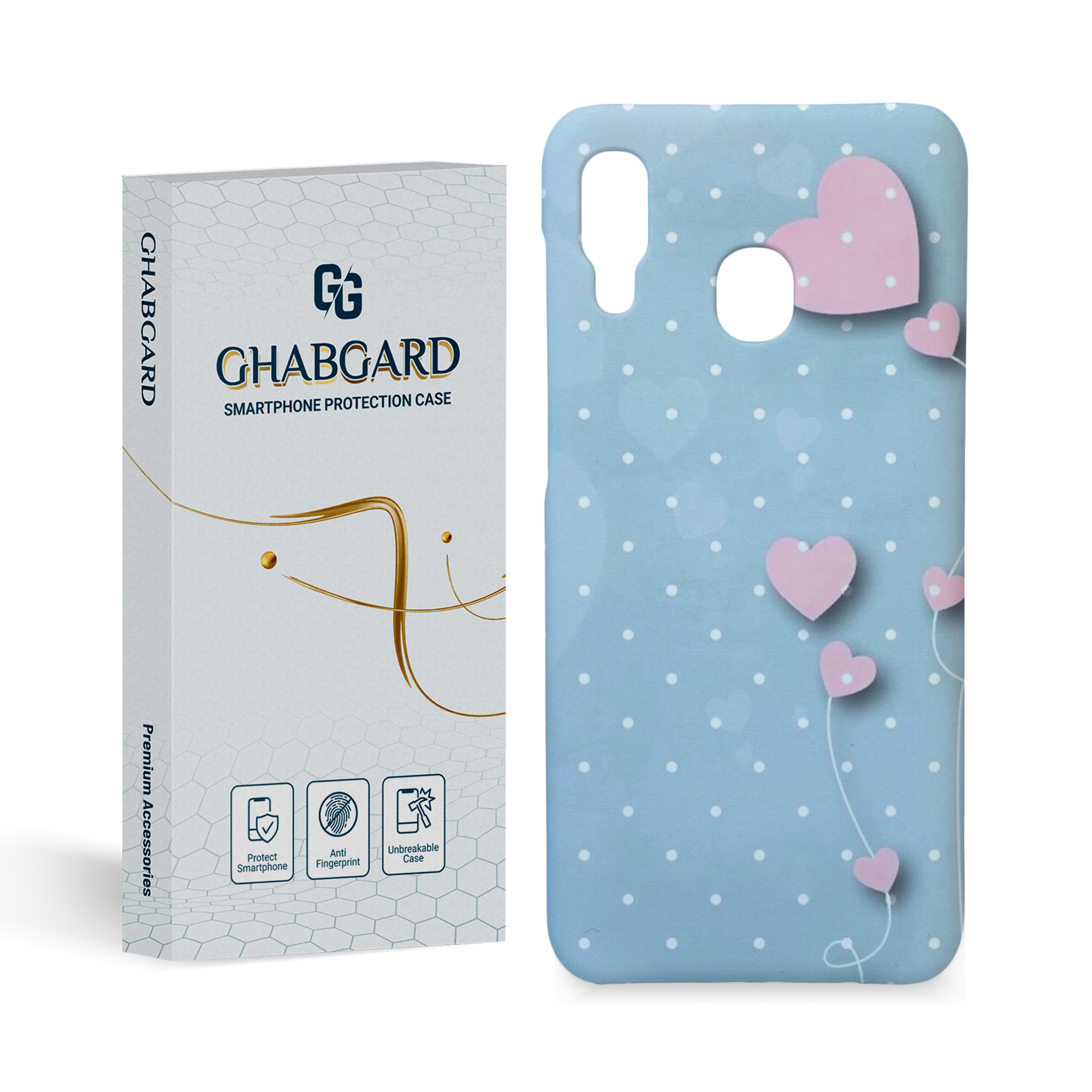 کاور گارد قاب مدل ساده مناسب برای گوشی موبایل سامسونگ galaxy a20 \ a30 