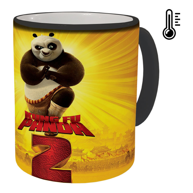 ماگ حرارتی مدل پاندا کونگ فو کار کد 23