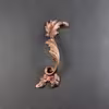 دستگیره کمد مدل N137-96 مجموعه 2 عددی