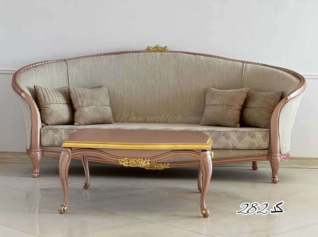 مبل کلاسیک ست 7 نفره کد 282