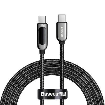 کابل USB-C باسئوس مدل Display Fast Charging 100W طول 2 متر
