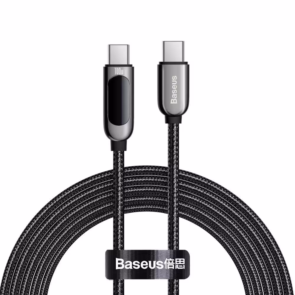 کابل USB-C باسئوس مدل Display Fast Charging 100W طول 2 متر