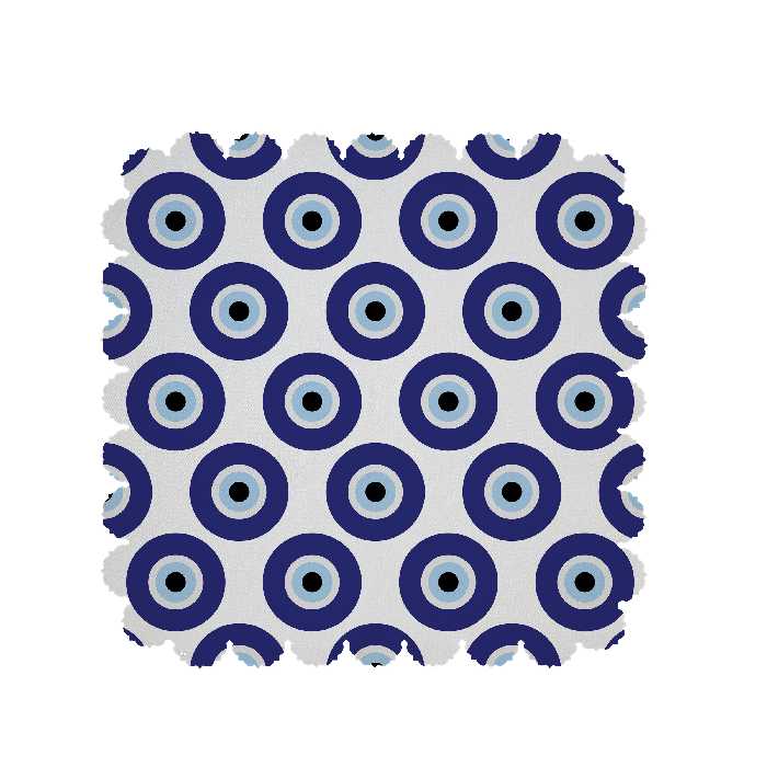 رومیزی مدل چشم نظر کد 9062B