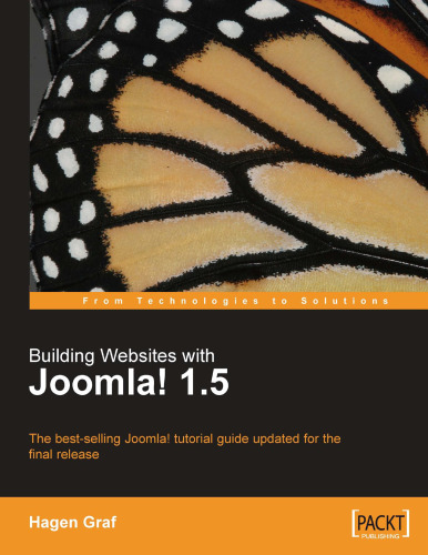 خرید و دانلود نسخه کامل کتاب Building Websites with Joomla 1.5 [PHP CMS]