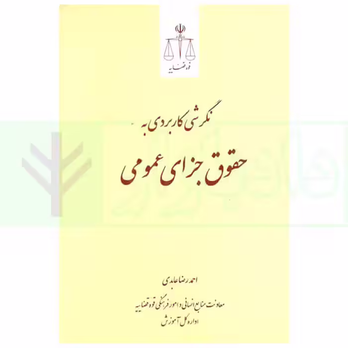 نگرشی کاربردی به حقوق جزای عمومی | عابدی