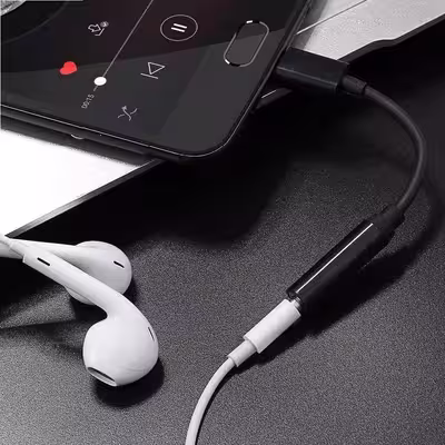 کابل تبدیل USB-C به AUX مدل Pro-Gamera کد 2022 بسته دو عددی