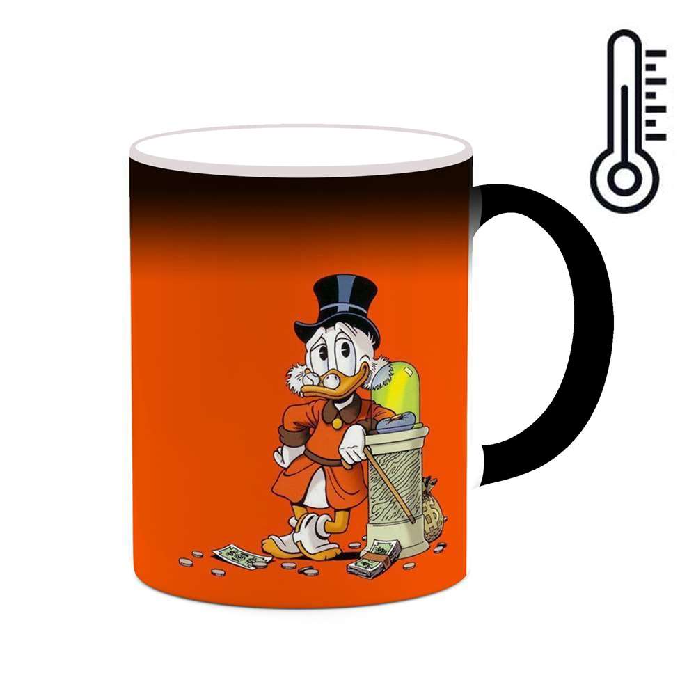 ماگ حرارتی کاکتی طرح کارتون DuckTales مدل mgh22550