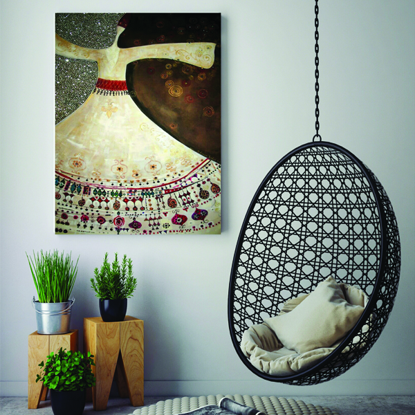 تابلو بوم مدل رقص سماع کد AR8070