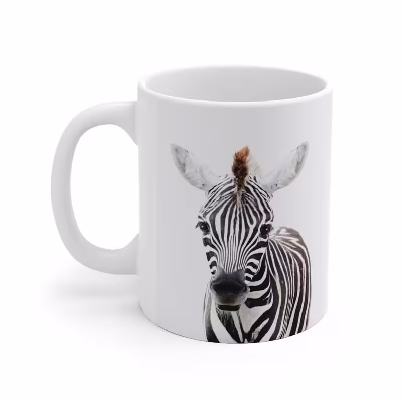 ماگ طرح گورخر Zebra مدل NM1260