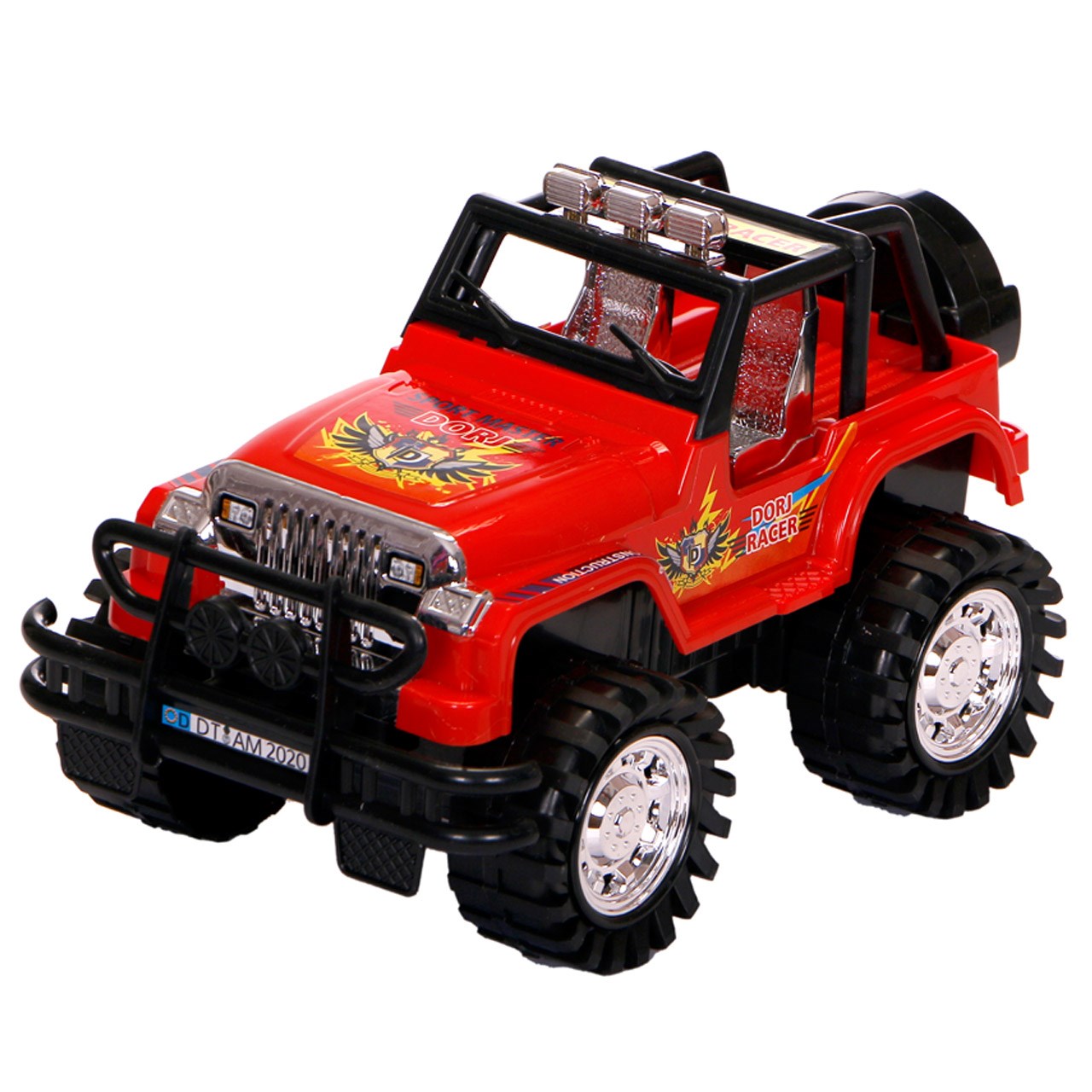 ماشین بازی درج مدلJeep طرح RED OFFROAD