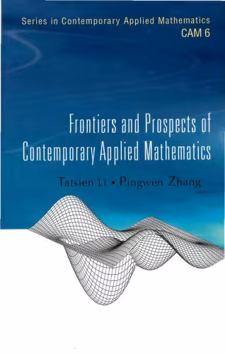 خرید و دانلود نسخه کامل کتاب Frontiers and Prospects of Contemporary Applied Mathematics