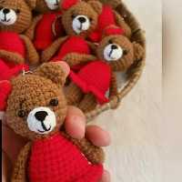 آویز یا سرکلیدی خرس کوچولو