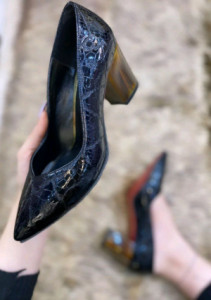 کفش پاشنه دار مجلسی