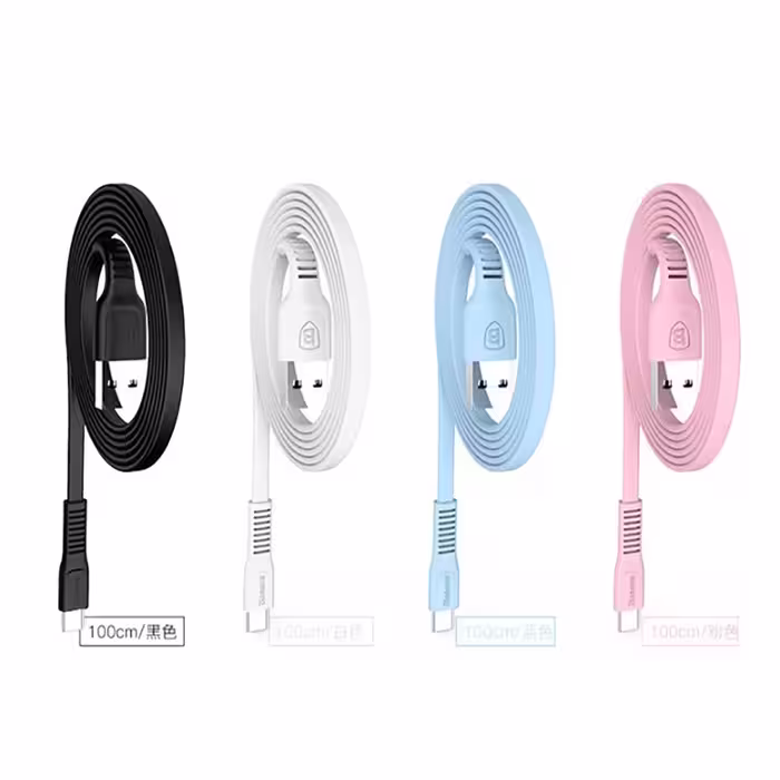 کابل تبدیل USB به USB-C باسئوس مدل CATZY طول 1 متر