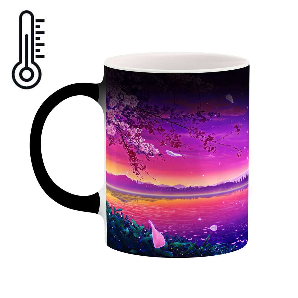 ماگ حرارتی کاکتی طرح انیمه مدل mgh17142