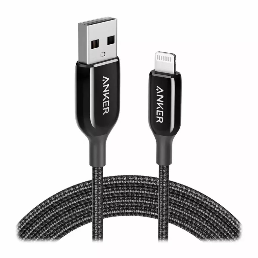 کابل تبدیل USB به لایتنینگ انکر مدل ||| A8823H11 Powerline طول 1.8 متر