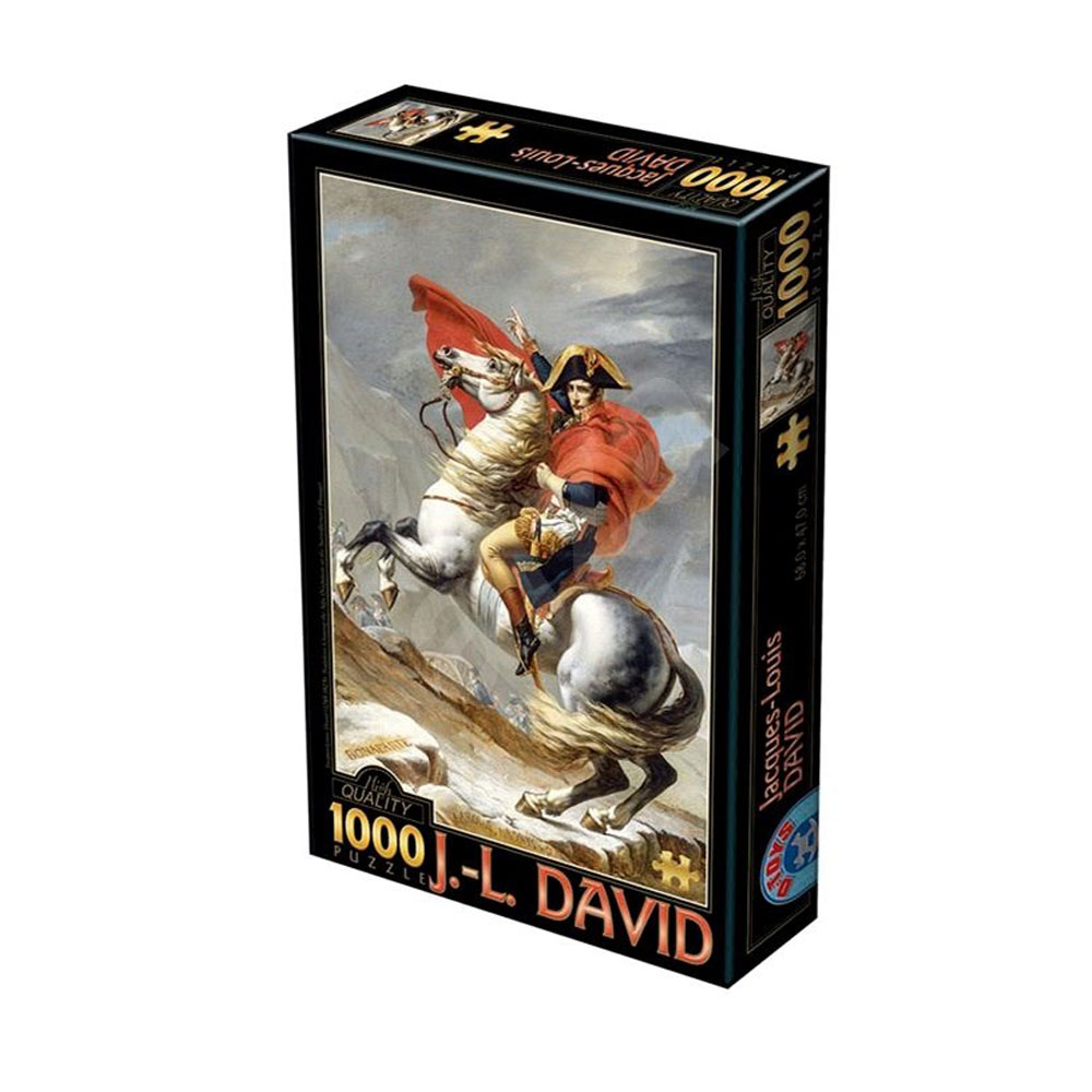 پازل 1000تکه دی تویز مدل Napoleon Crossing The Alps 72719 کد 146073