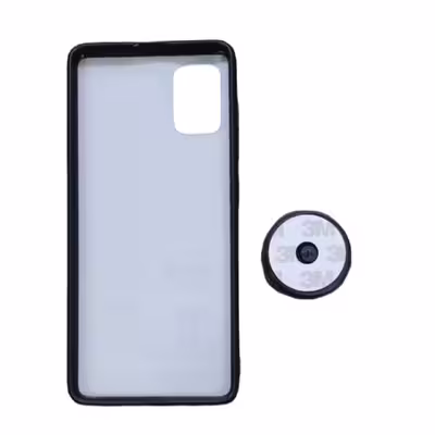 کاور طرح کارل کد 511 مناسب برای گوشی موبایل سامسونگ Galaxy A51 به همراه پاپ سوکت