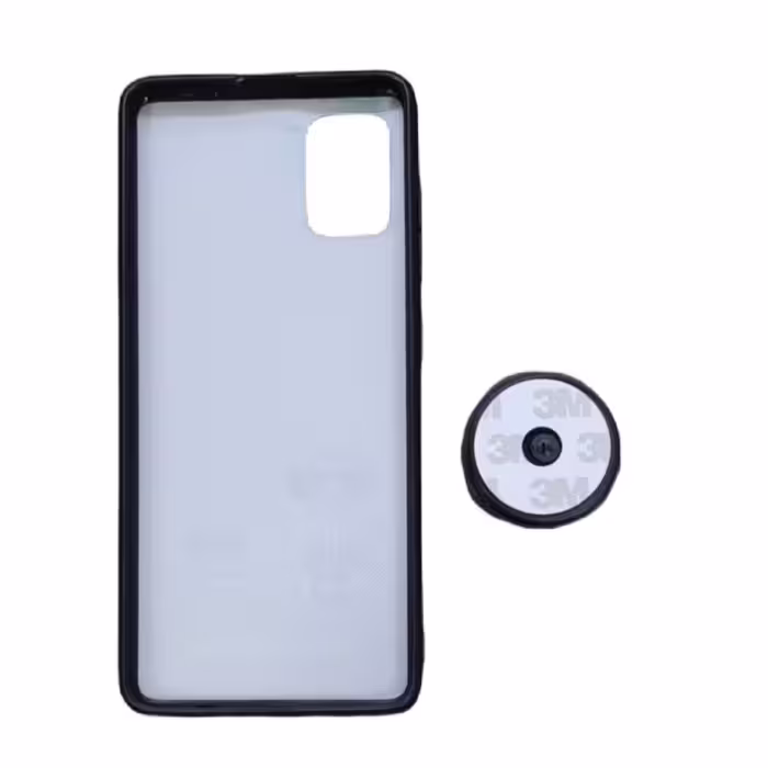 کاور طرح کارل کد 511 مناسب برای گوشی موبایل سامسونگ Galaxy A51 به همراه پاپ سوکت