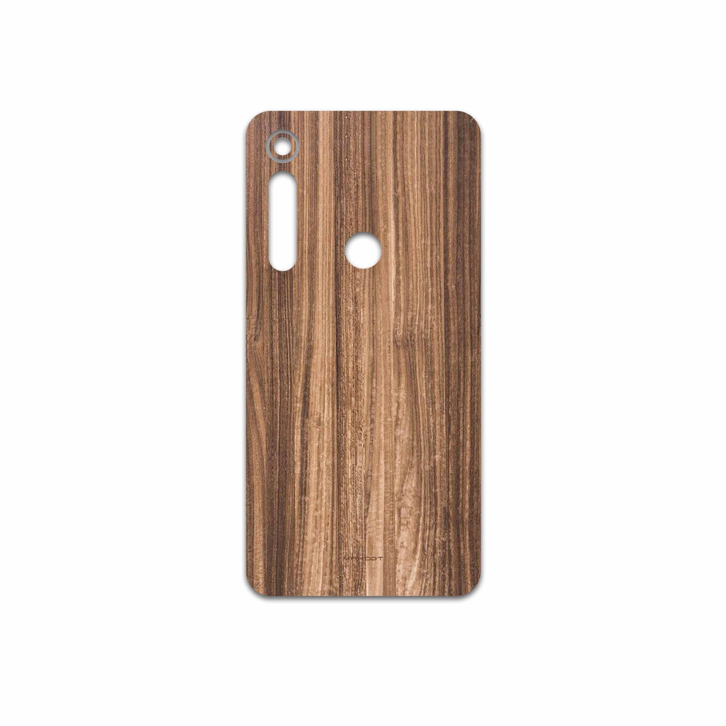 برچسب پوششی ماهوت مدل Light Walnut Wood مناسب برای گوشی موبایل موتورولا One Macro