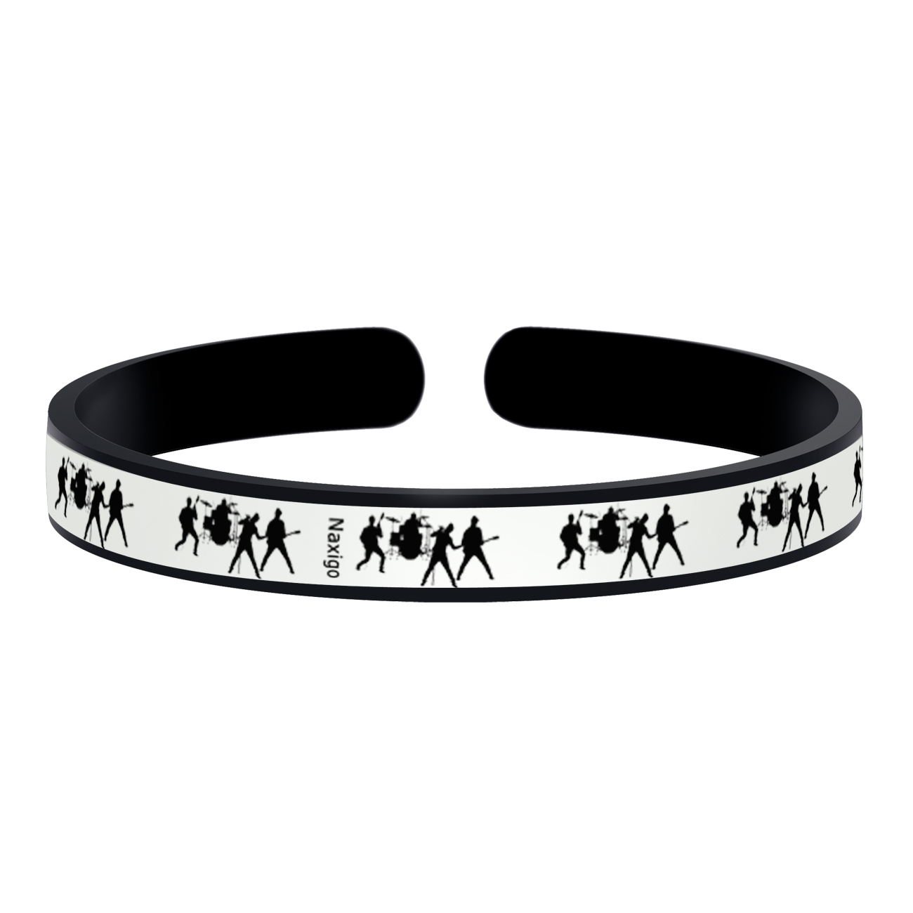 دستبند ناکسیگو طرح موسیقی مدل BR5481