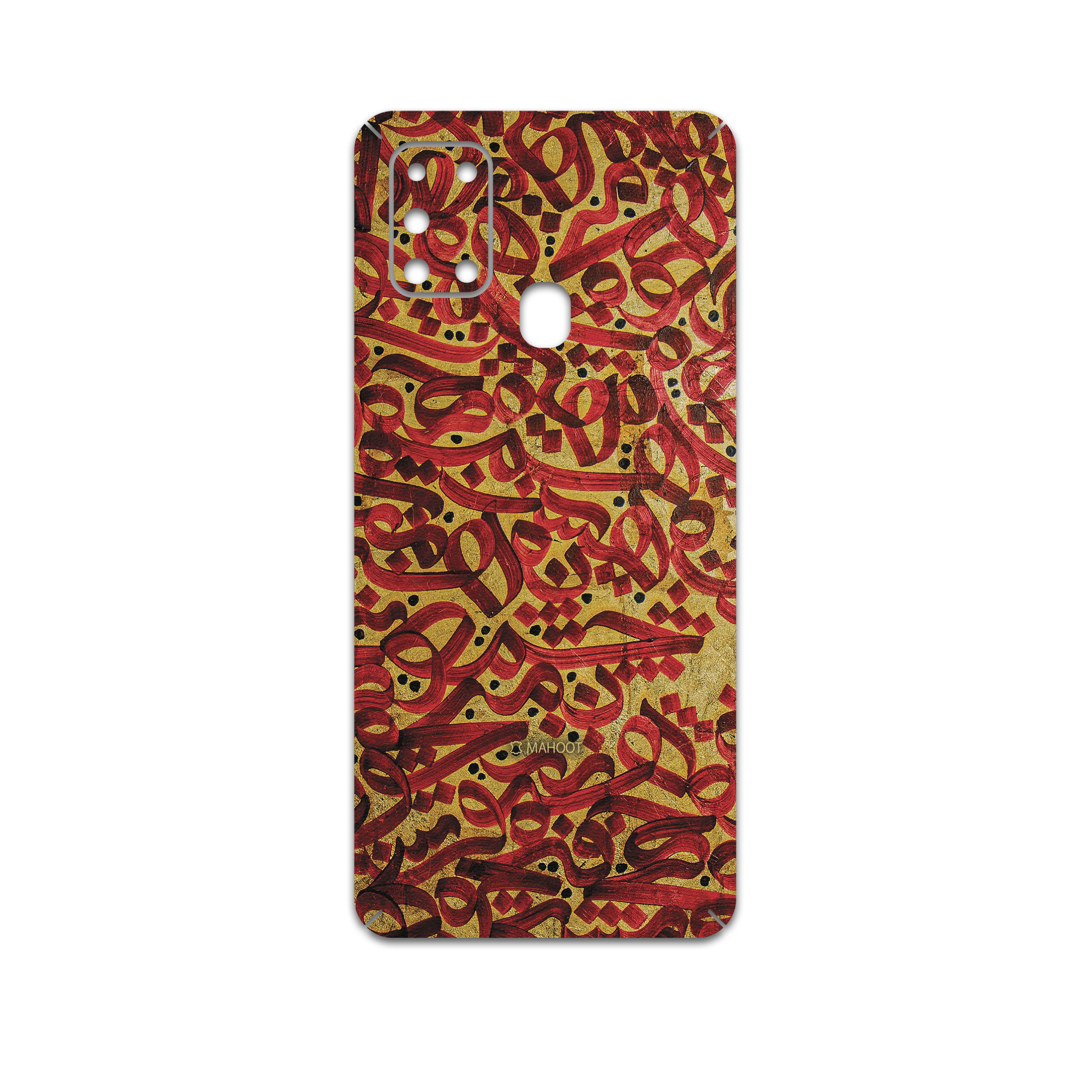 برچسب پوششی ماهوت مدل Nastaliq-6 مناسب برای گوشی موبایل سامسونگ Galaxy A21s