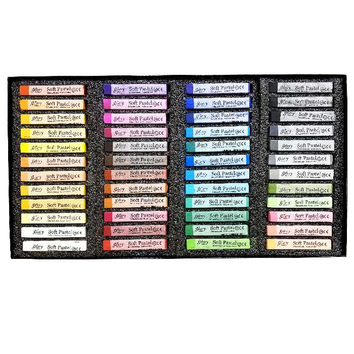 پاستل گچی 48 رنگ  آرتیست گالری مدل تولیپ کد 110