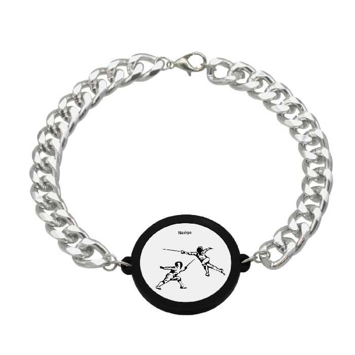 دستبند ناکسیگو مدل شمشیربازی کد BZ7764