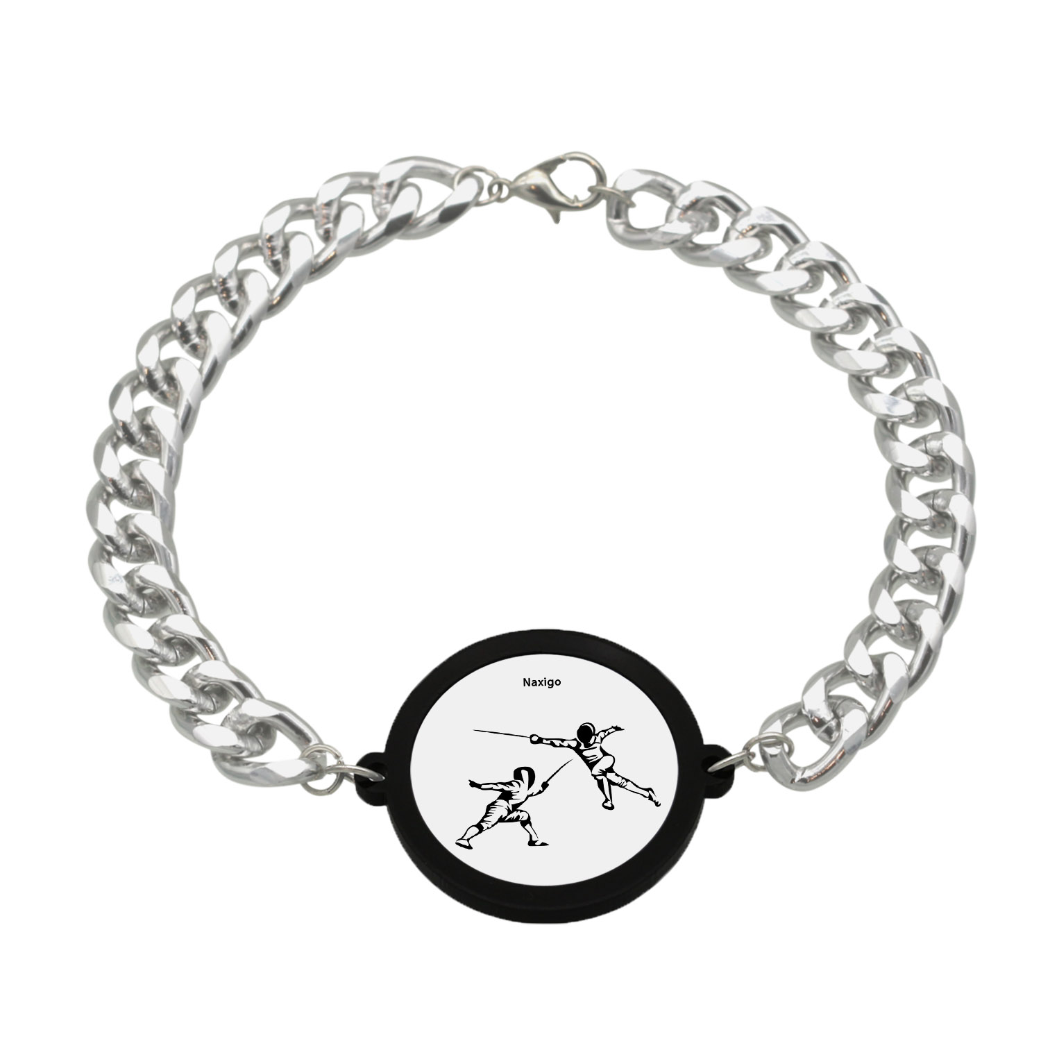 دستبند ناکسیگو مدل شمشیربازی کد BZ7764