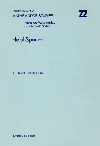 خرید و دانلود نسخه کامل کتاب Hopf Spaces
