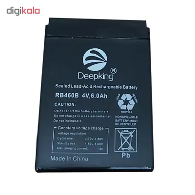 باتری یو پی اس  4 ولت 6 آمپر ساعت دیپکینگ مدل RB460B