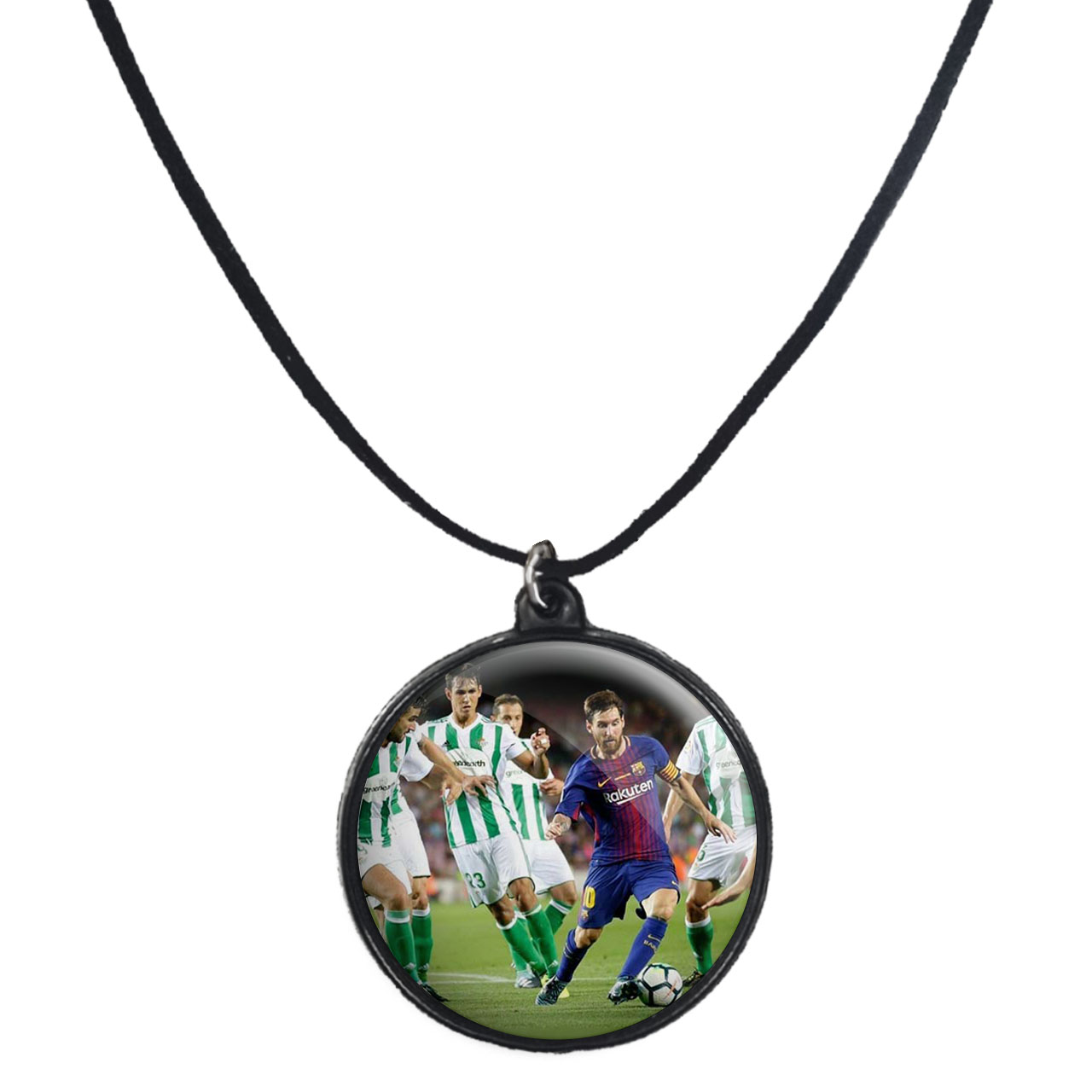 گردنبند پرمانه طرح مسی کد pmb.8716 مدل دو طرفه