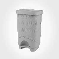 سطل پدالی چهار گوش بامبو بزرگ کد محصول: 158035