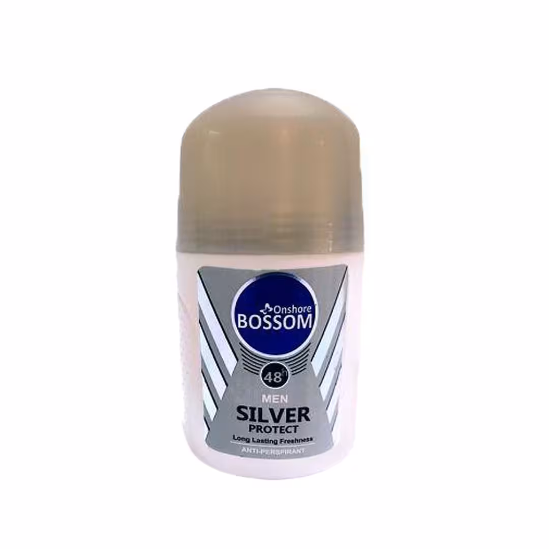 رول ضد تعریق مردانه انشور بوسوم مدل Silver حجم 75 میلی لیتر