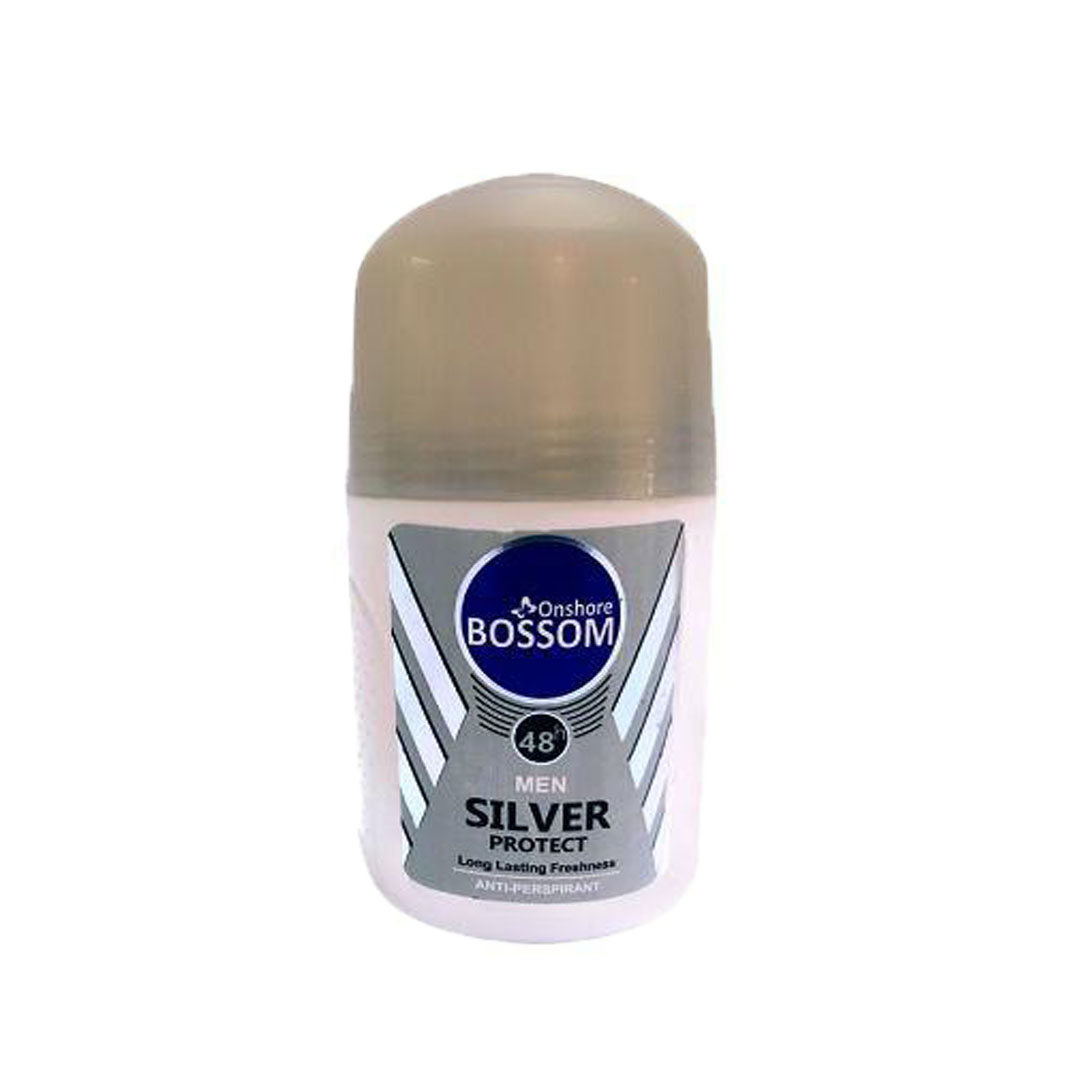 رول ضد تعریق مردانه انشور بوسوم مدل Silver حجم 75 میلی لیتر