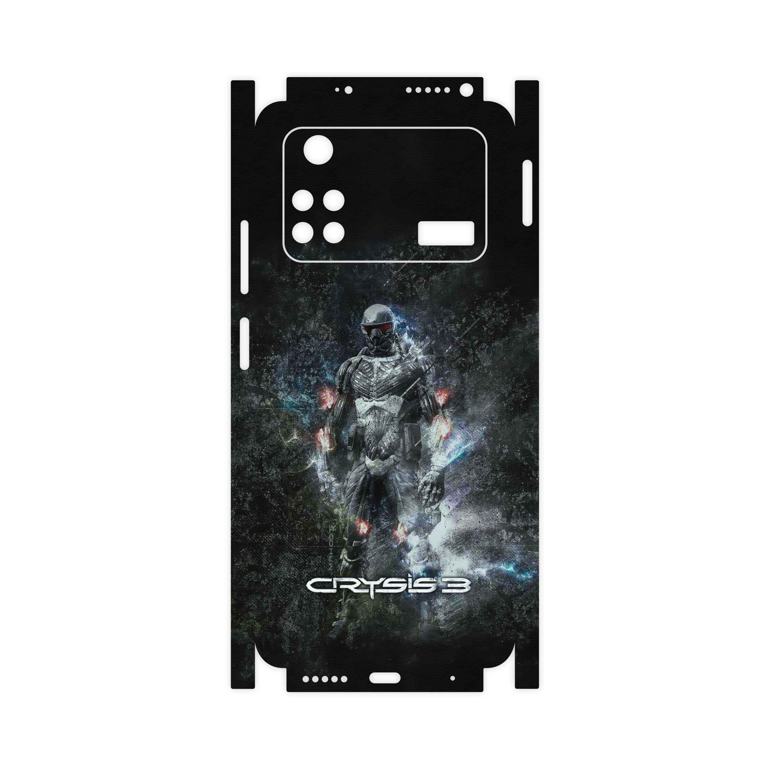 برچسب پوششی ماهوت مدل Crysis-FullSkin مناسب برای گوشی موبایل شیائومی Poco M4 Pro 4G
