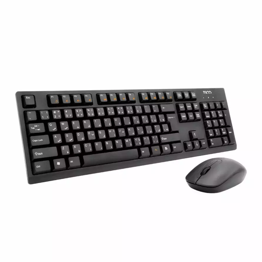 کیبورد و موس بی سیم تسکو TKM 7019W