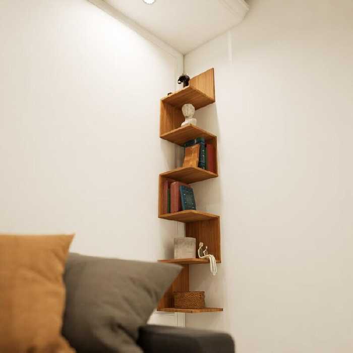 کتابخانه دیواری تمام ام دی اف مدل co-08 (هزینه ارسال به عهده مشتری) | choobsub